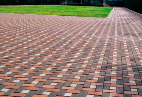 rectangular pavement blocks