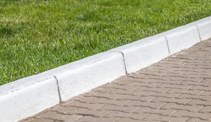 walkway kerbs