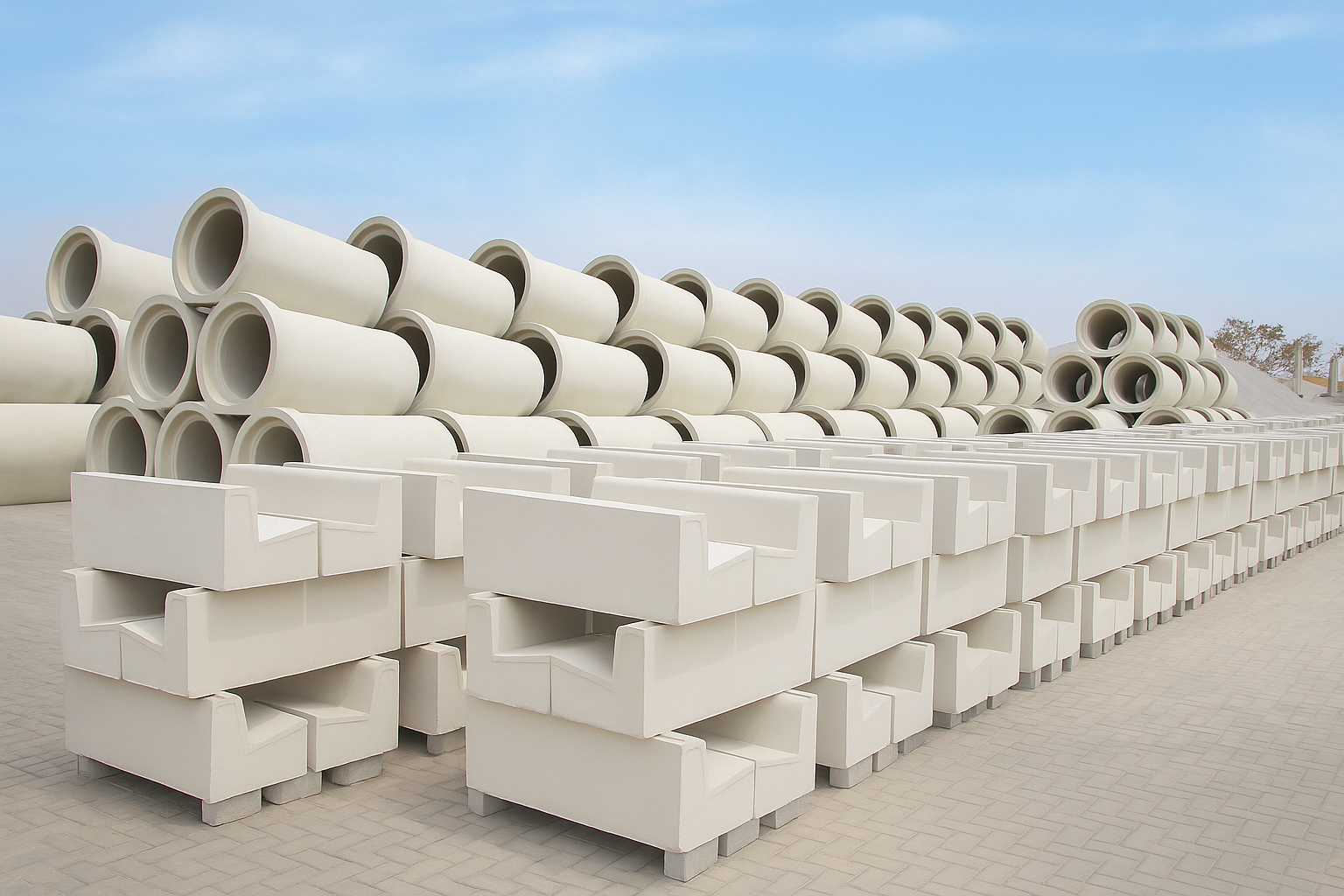 Suppliers of Precast Concrete Products - Drainage and Road Solutions - RCP Ghana